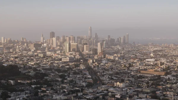 Zdjęcie Lotnicze Budynków San Francisco Usa — Zdjęcie stockowe