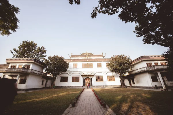 ネパールの寺院の美しいショット 宗教の概念 — ストック写真