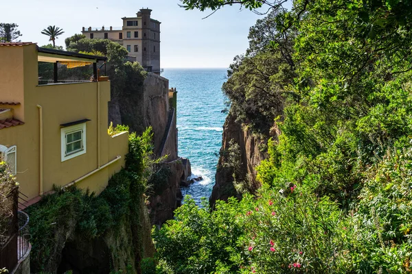 Pittoresque Point Vue Caché Golf Pecoriello Près Sorrente Campanie Italie — Photo