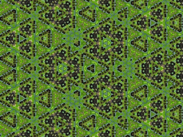 Abstrakcyjne Tło Pięknymi Zielonymi Czarnymi Wzorami Idealne Tapety — Zdjęcie stockowe