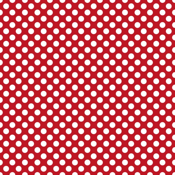 Papel Parede Polka Dot Modelado Branco Vermelho Perfeito Para Fundos — Fotografia de Stock