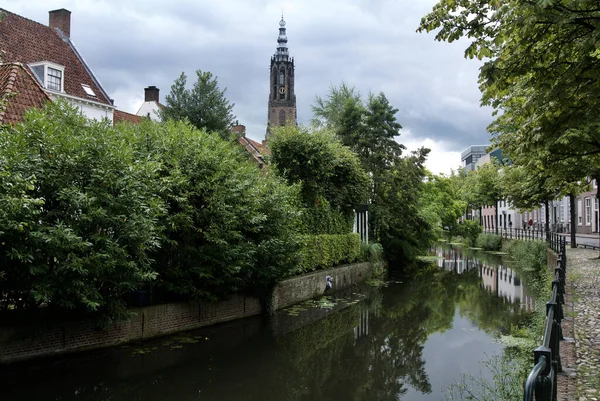 Foto Van Onze Lieve Vrouwetoren Wat Toren Betekent Van Onze — Stockfoto