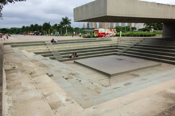 Sao Paulo Brasil 2020 Villa Lobos Park Ciudad Sao Paulo —  Fotos de Stock