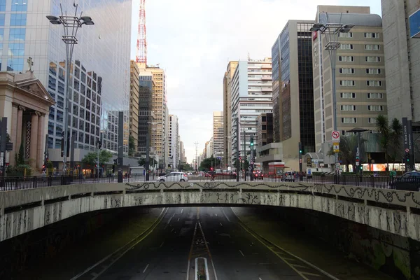 Sao Paulo Brazil Mayıs 2020 Sao Paulo Brezilya Street View — Stok fotoğraf