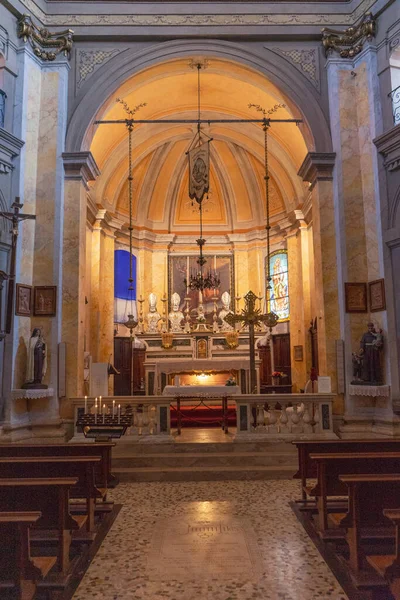 Colpo Verticale Una Vecchia Sala Cattedrale — Foto Stock