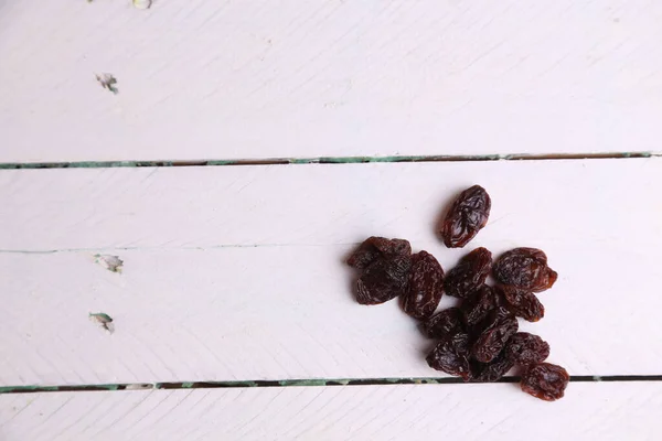 Closeup Shot Raisins White Background — Stock Photo, Image