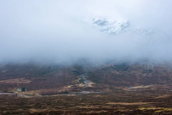 Beau Paysage West Highlands Écosse Sous Ciel Nuageux — Photo
