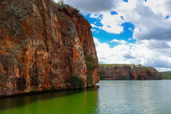 Vacker Utsikt Från Kanjoner Sao Francisco River Brasilien — Stockfoto