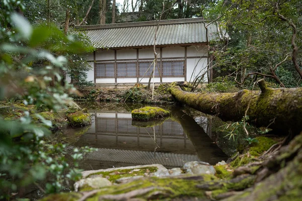 Ein Buddhistischer Tempel Auf Dem Weg Der Philosophen Kyoto Japan — Stockfoto