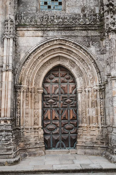 Vertikal Bild Dörren Till Lamego Cathedral Portugal — Stockfoto