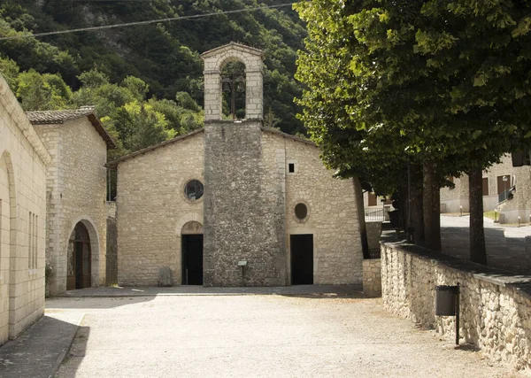 Santuario Santa Rita Roccaporena Cascia — Foto Stock