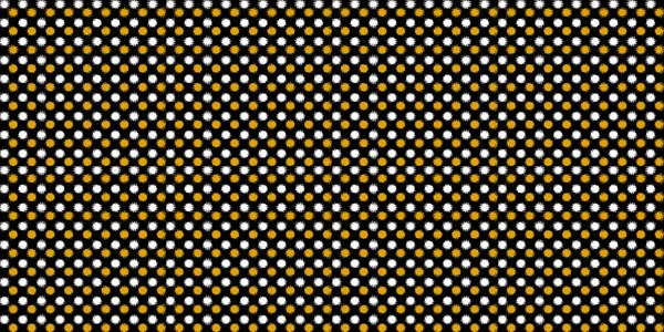 Illustration Yellow Background Black Grid — Stock Photo, Image