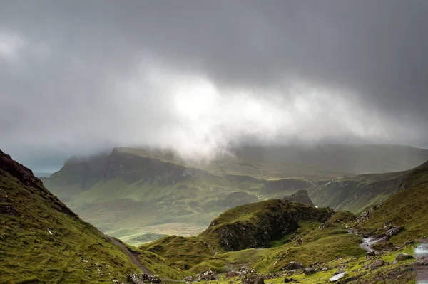 Beautiful Scenery Ocean Isles Mountains Isle Skye Scotland — Stock Photo, Image