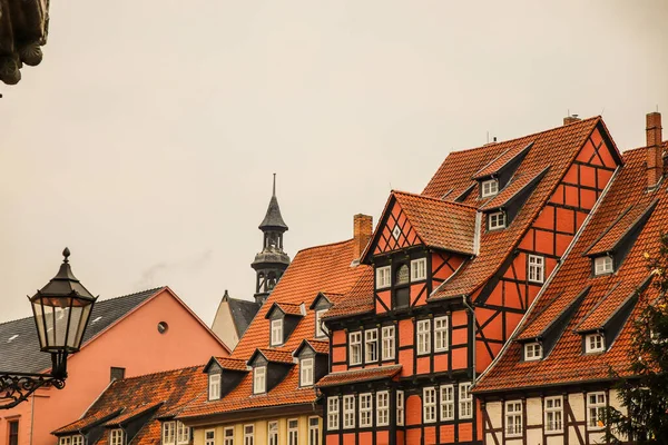 Здания Кведлинбурга Алемании Германия — стоковое фото