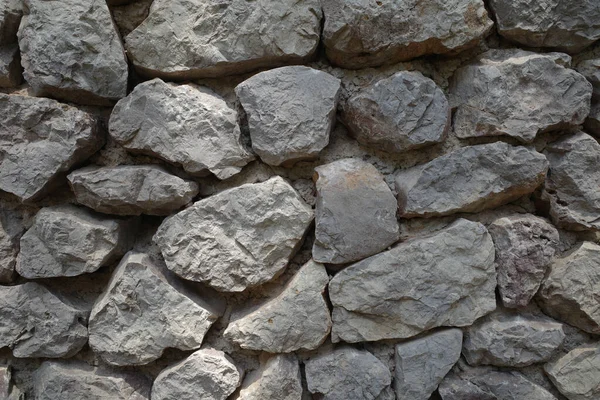 Nahaufnahme Einer Mauer Aus Steinen — Stockfoto