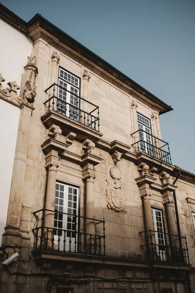 Una Hermosa Toma Edificios Antiguos Lamego Douro Portugal — Foto de Stock