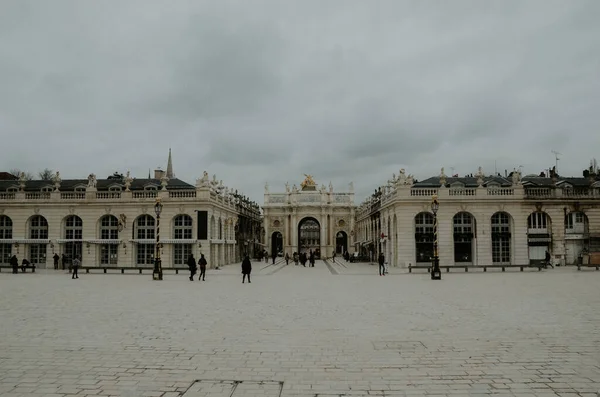 Beautiful Shot Nancy Interior France District Cloudy Winter Day — Stock Photo, Image