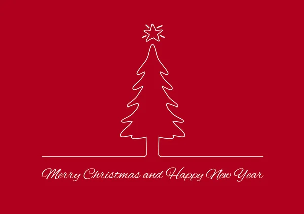 Simple Illustration Merry Christmas Theme Patterned Background — Stock Photo, Image