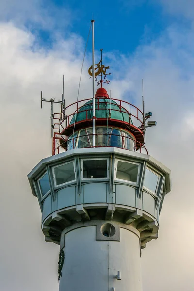 Egmond Aan Zee Netherlands Jul 2008 Details Top Light House — 图库照片