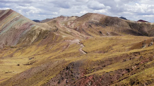 Tęczowe Góry Palccoyo Cusco Peru — Zdjęcie stockowe