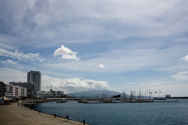 葡萄牙沿海城市亚速尔 — 图库照片