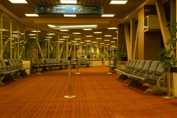 Mumbai India Aralık 2011 Mumbai Uluslararası Havalimanı Hindistan Aralık 2011 — Stok fotoğraf