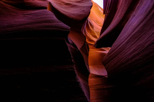 Krásný Záběr Antelope Canyon Arizoně Ideální Pro Pozadí — Stock fotografie