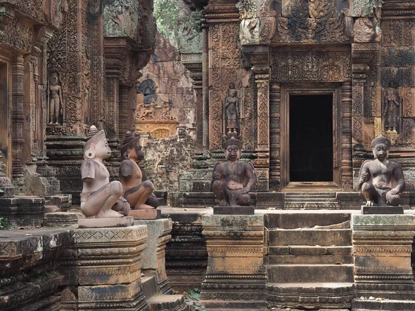 Der Tempel Banteay Srei Kambodscha — Stockfoto