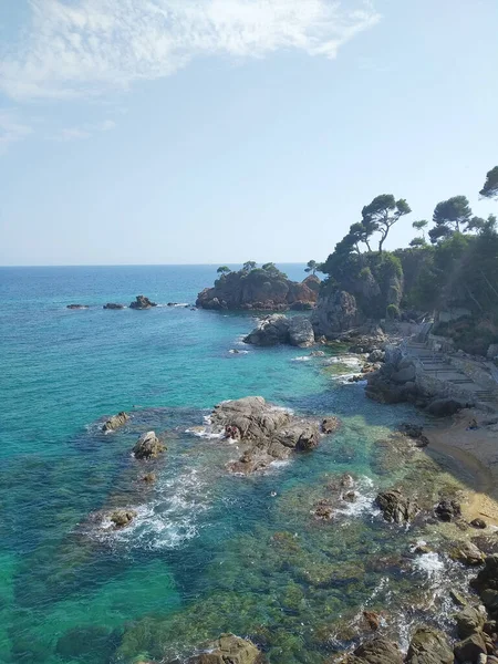 Platja Aro Spanyolország Július 2020 Strandok Ronda Séták Közelében Playa — Stock Fotó