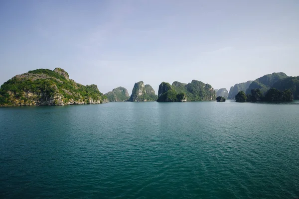 Uma Foto Tirar Fôlego Uma Bela Paisagem Marinha Long Bay — Fotografia de Stock