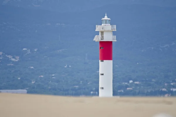 Faro Del Far Del Fangar Tarragona España —  Fotos de Stock