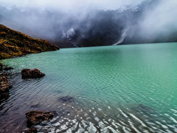 Krásný Výhled Jezero Louise Kanadské Albertě — Stock fotografie