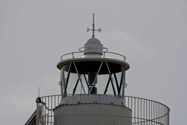 Farol Far Del Fangar Tarragona Espanha — Fotografia de Stock