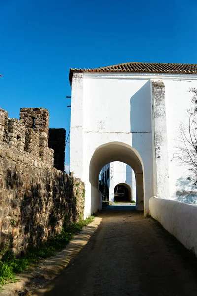 Piękne Miasto Zastrzelone Evora Portugalia — Zdjęcie stockowe