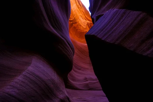 Beautiful Shot Antelope Canyon Arizona Perfect Background — Stock Photo, Image