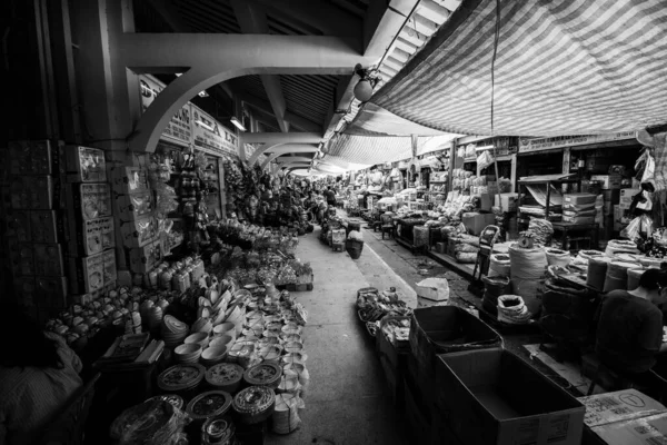 Chi Minh City Vietnam Nov 2019 Традиційний Ринок Районі Мін — стокове фото