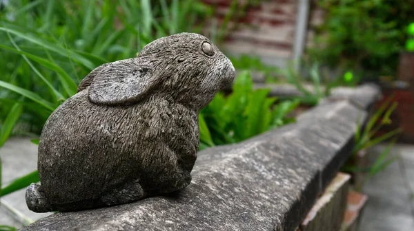 Eine Lustige Dekoration Aus Steinschildkröten Garten Oder Hof