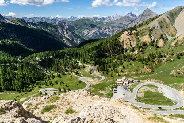 Una Splendida Vista Sul Passo Del Col Izoard Hautes Alpes — Foto Stock