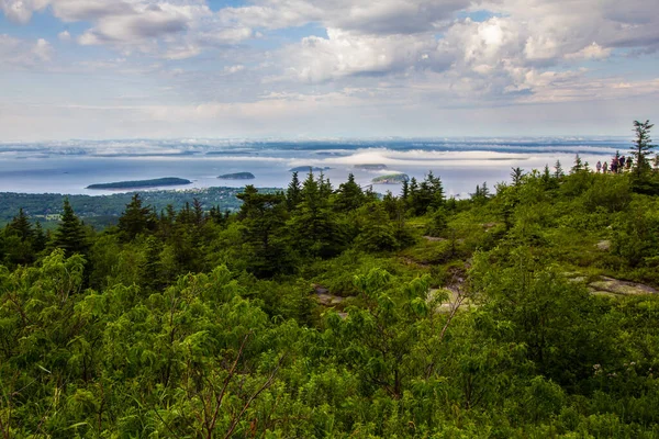 Ein Schöner Blick Auf Die Frenchman Bay Vom Cadillac Mountain — Stockfoto