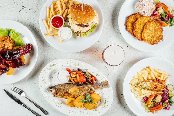 맛있는 음식의 보이는 — 스톡 사진