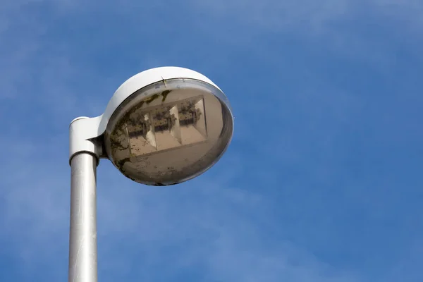 Tiro Ángulo Bajo Una Luz Calle — Foto de Stock