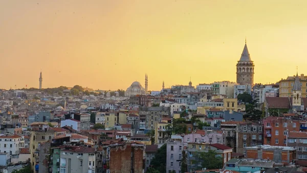 Uno Splendido Scenario Dello Skyline Istanbul — Foto Stock