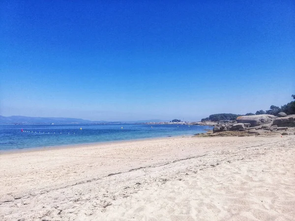 Hermoso Plano Zona Playa Das Pipas Galicia España — Foto de Stock