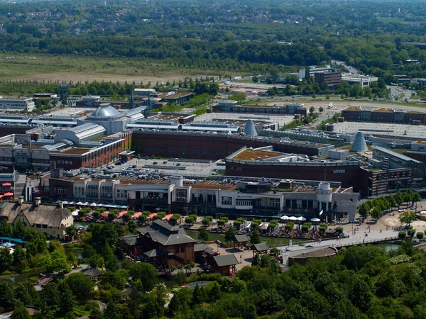 Flygfoto Över Köpcentret Centro Oberhausen — Stockfoto