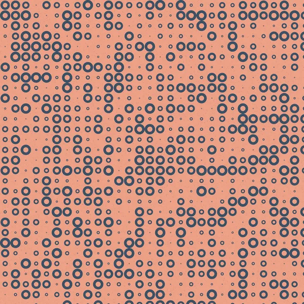 Abstrait Couleur Halftone Dots Art Génératif Fond Illustration — Image vectorielle