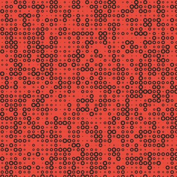 Abstrakt Färg Halftone Dots Generativ Konst Bakgrund Illustration — Stock vektor