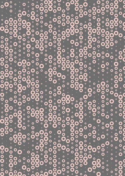 Abstrakte Farbe Halbtonpunkte Generative Kunst Hintergrund Illustration — Stockvektor