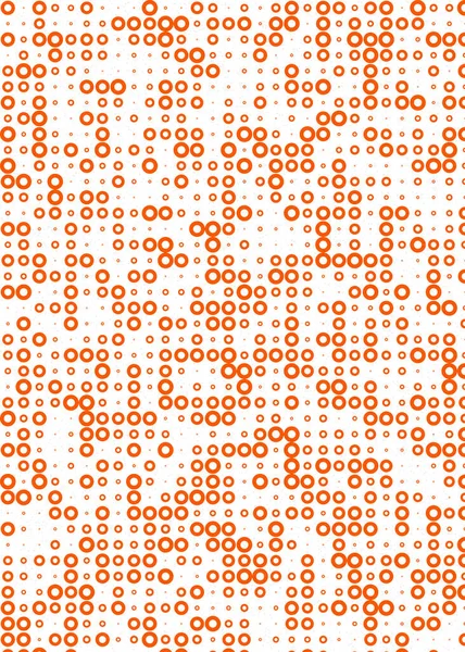 Abstrakt Färg Halftone Dots Generativ Konst Bakgrund Illustration — Stock vektor