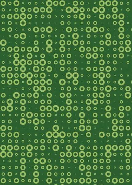 Abstrakte Farbe Halbtonpunkte Generative Kunst Hintergrund Illustration — Stockvektor