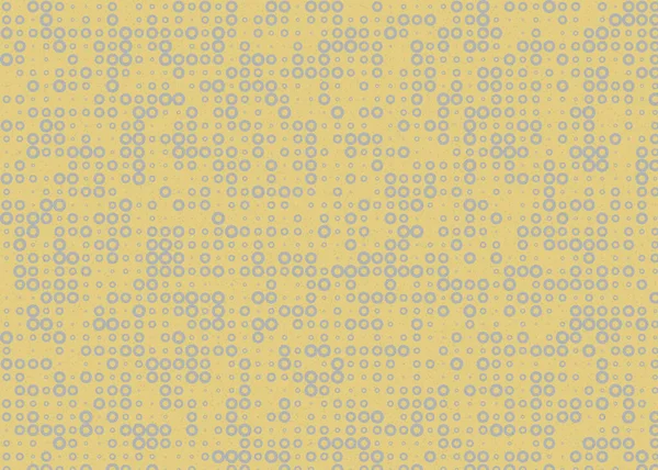 Abstrait Couleur Halftone Dots Art Génératif Fond Illustration — Image vectorielle